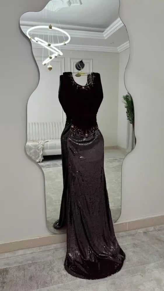 فستان سهره برغندي