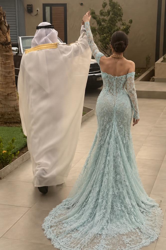 فستان ترف عقد قران