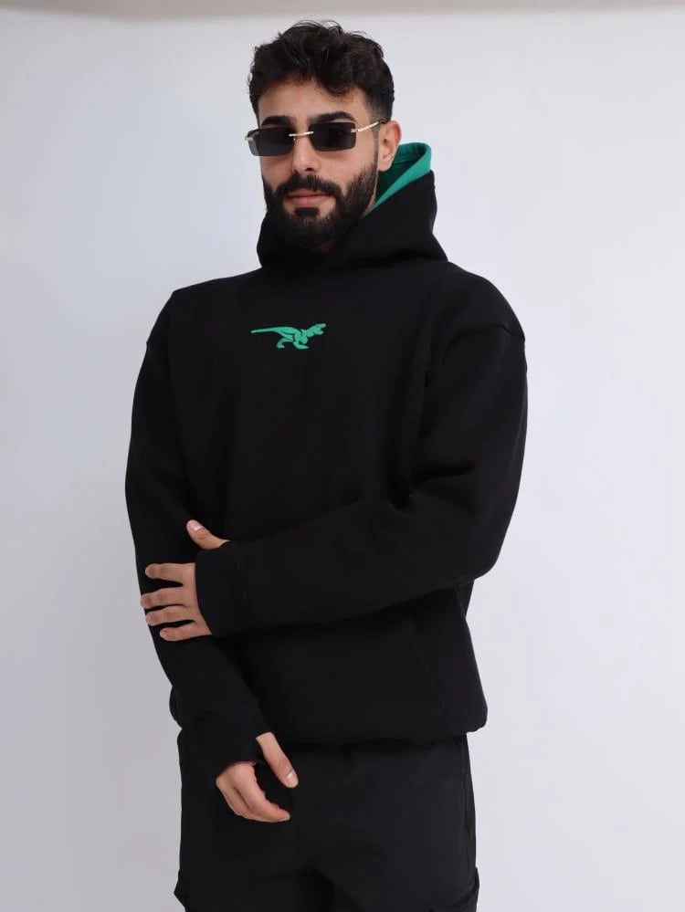 Black hoodie