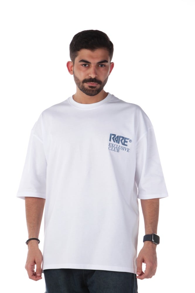 white T-shirt
