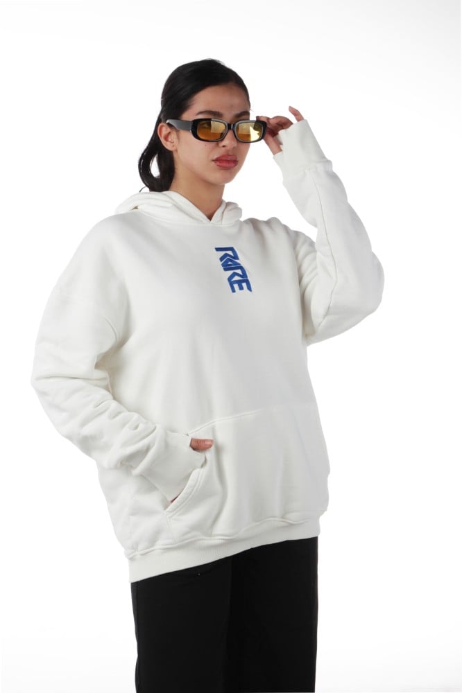 White hoodie