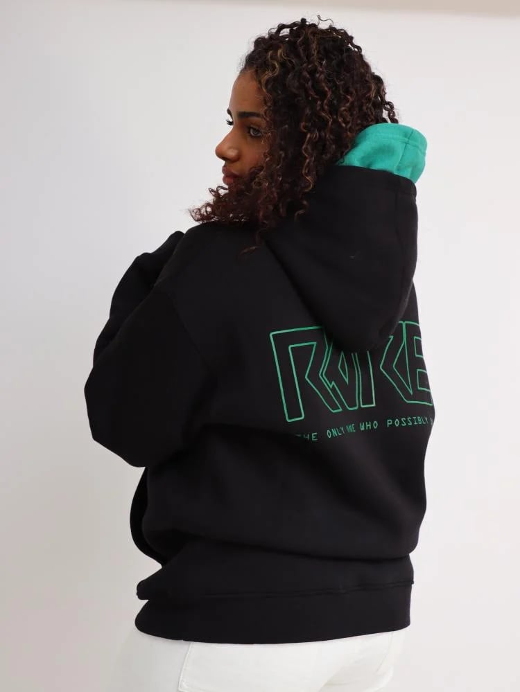Black hoodie
