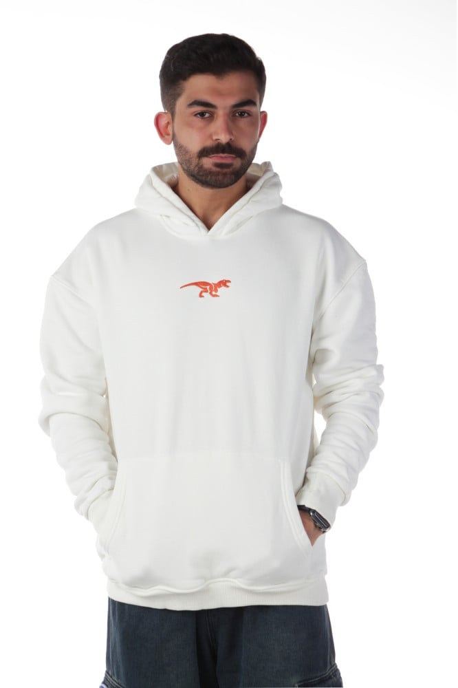 White hoodie