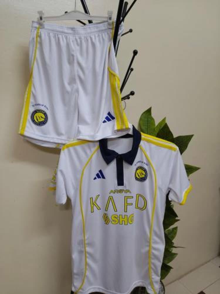 طقم النصر الجديد الوان الابيض 2026