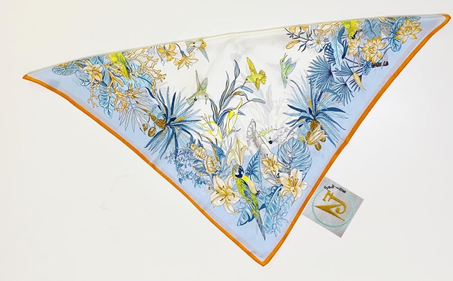 بندانه حرير التوت النقي 100٪ (65cm * 65cm)