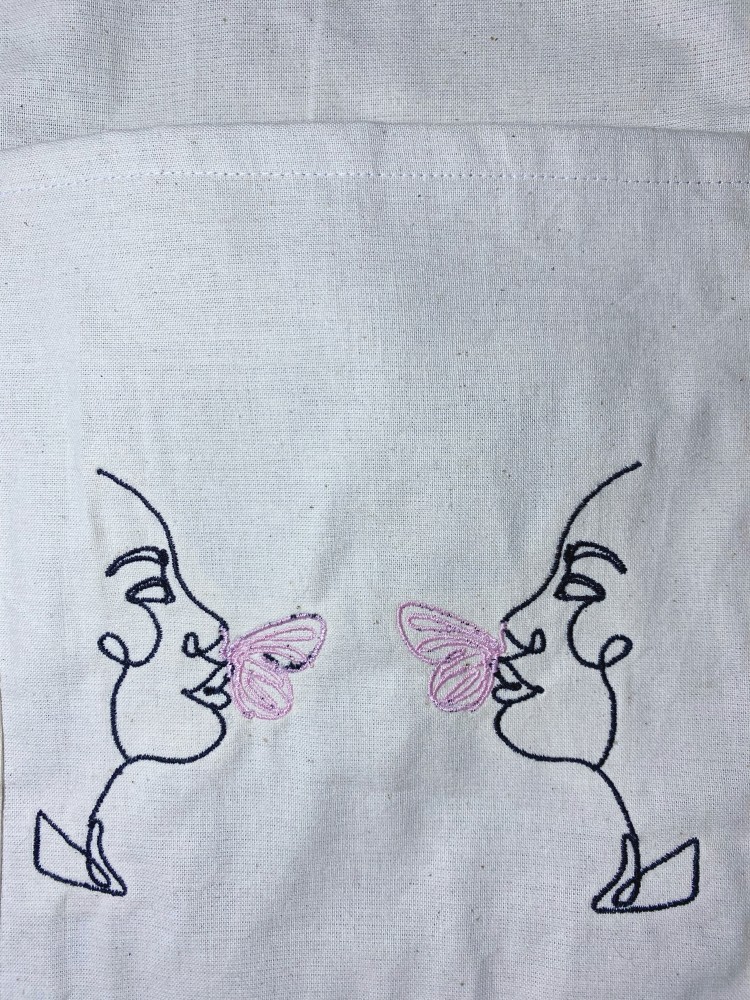حقيبة قماشية مبطنة Tot Bag