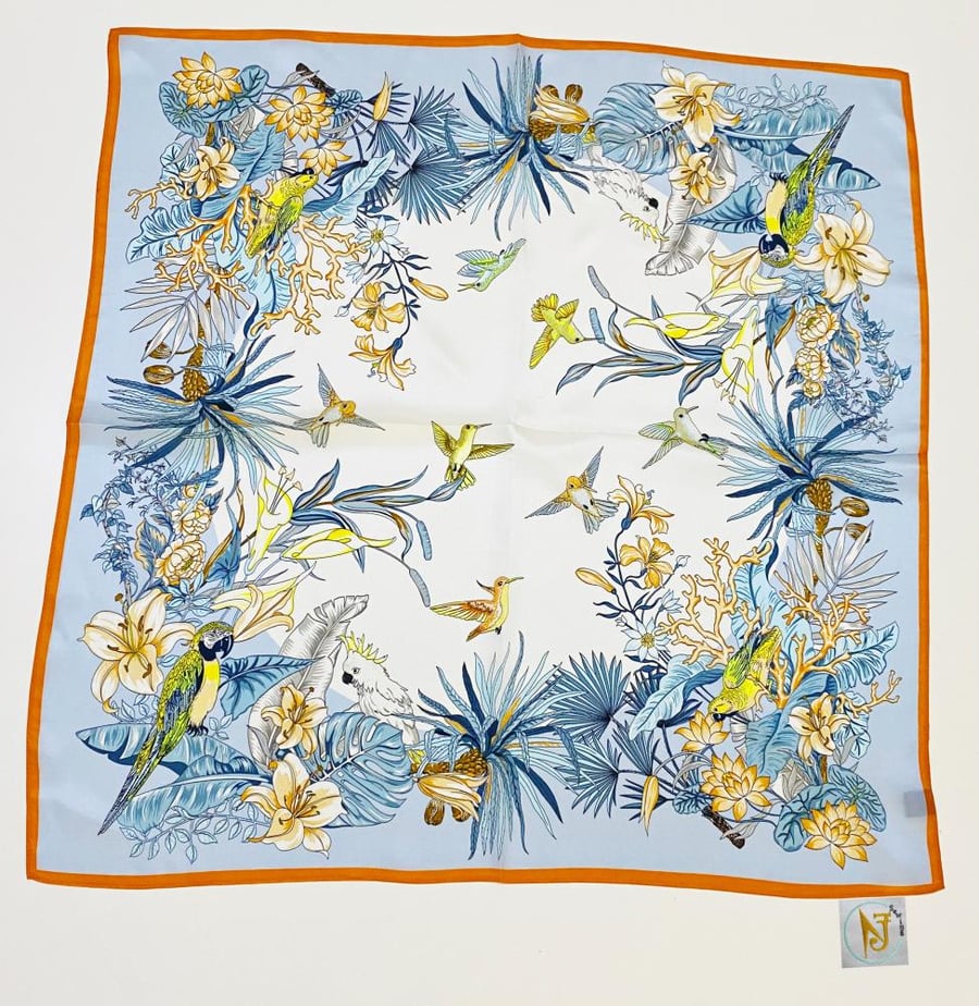 بندانه حرير التوت النقي 100٪ (65cm * 65cm)