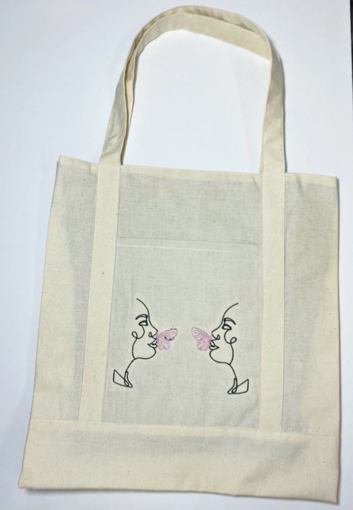 حقيبة قماشية مبطنة Tot Bag