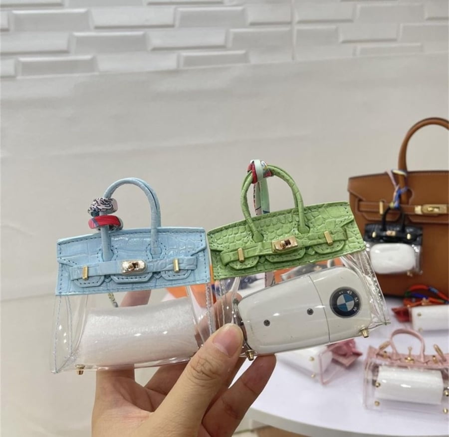 Lether mini birikin