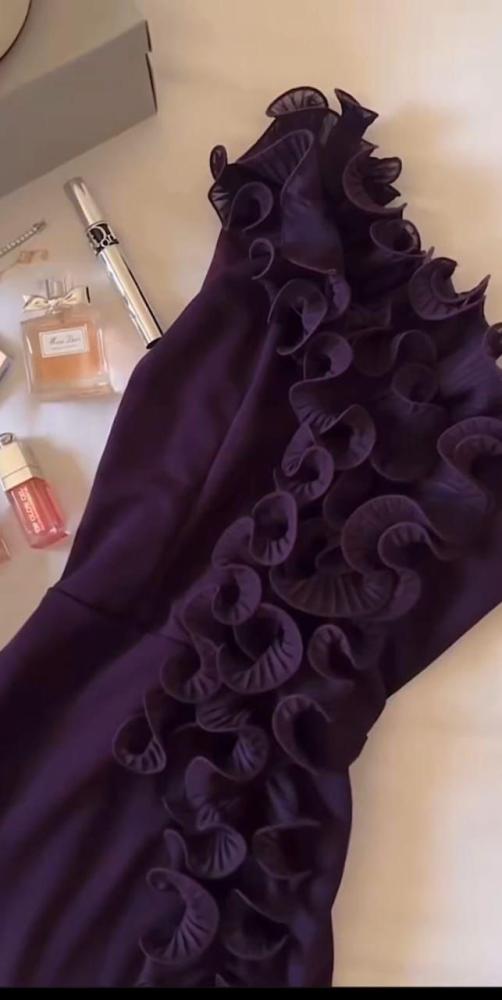 A soft dress for late nights.