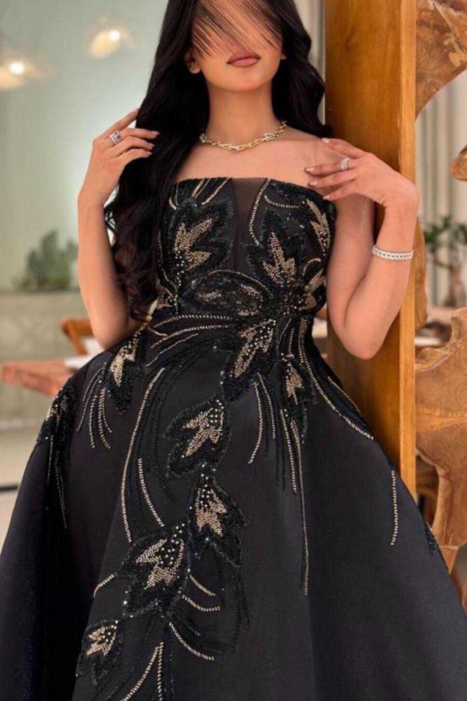 Evening dress, elegant sophisticated color, Mikado fabric + elegant hand embroidery