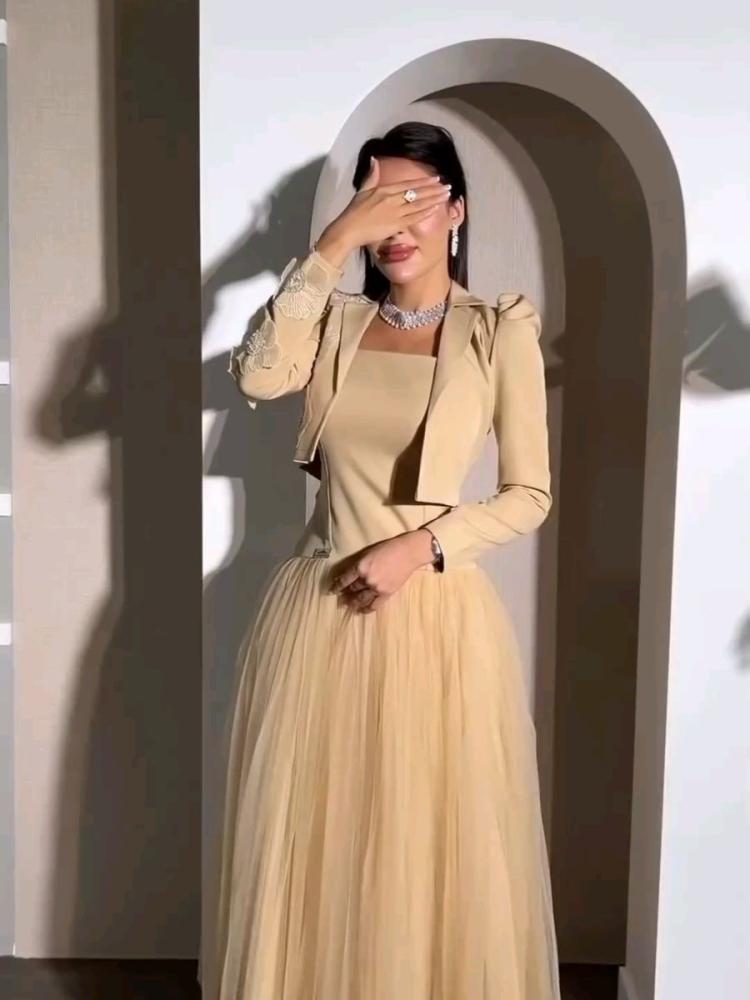 Eid suit, elegant color, crepe fabric, embroidered by hand