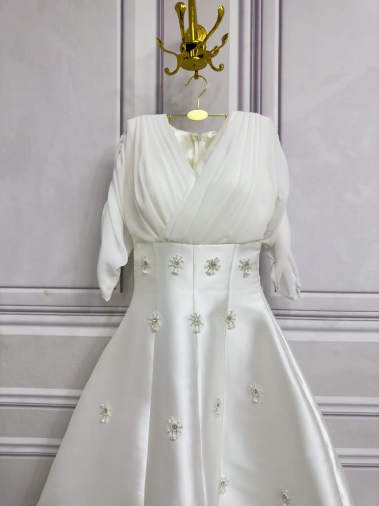 Meikado fabric + Georgette chiffon