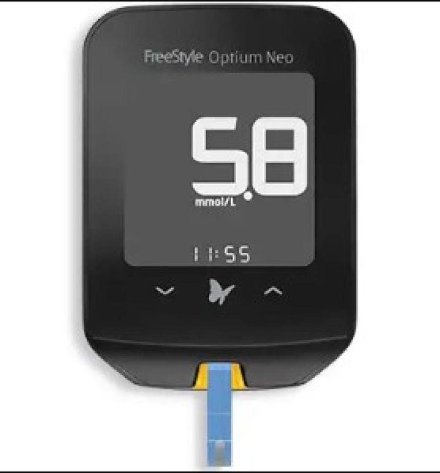 جهاز فحص السكر فري ستايل أوبتيم – Optium Glucose Meter