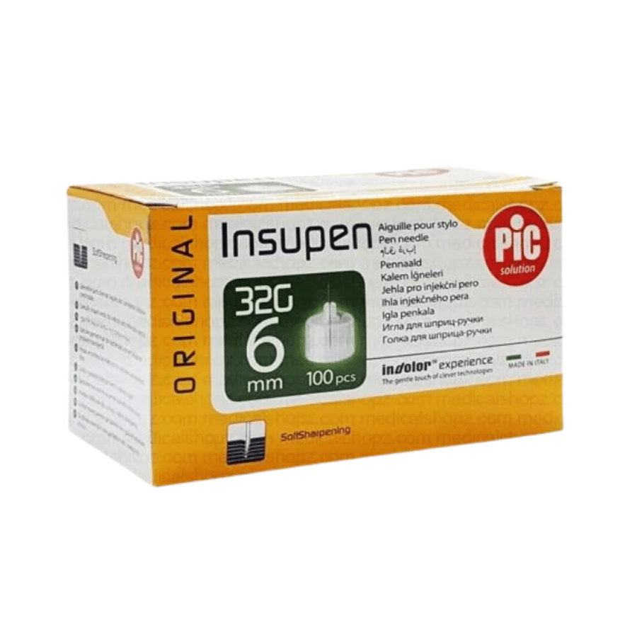 PiC Insupen Original Insulin Pen Needles – High-Quality for Home Use