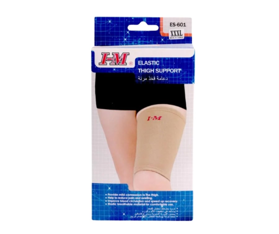 ES-601 Thigh Support Brace – Flexible Medical Compression for Muscle Strengthening and Strain Relief