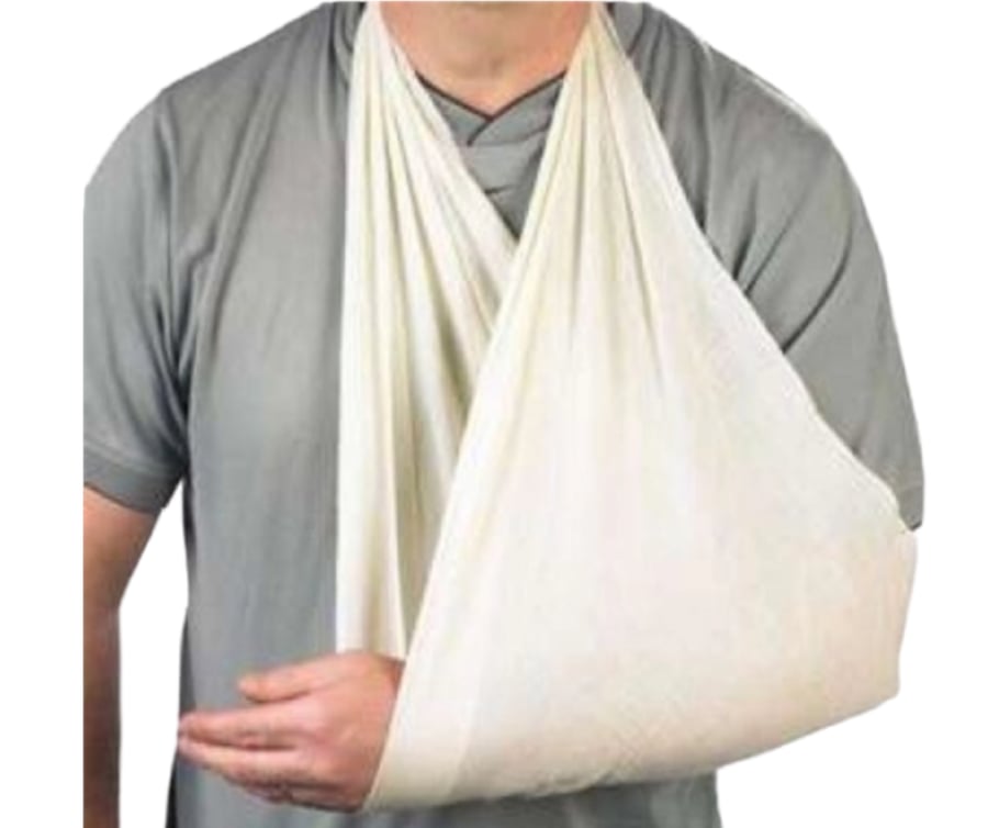 Medical Triangular Bandage 105×105 cm for Arm and Shoulder Support in Injuries and Emergencies
