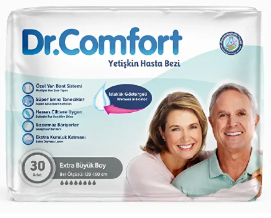 Dr. Comfort Adult Diapers with Adhesive Tabs