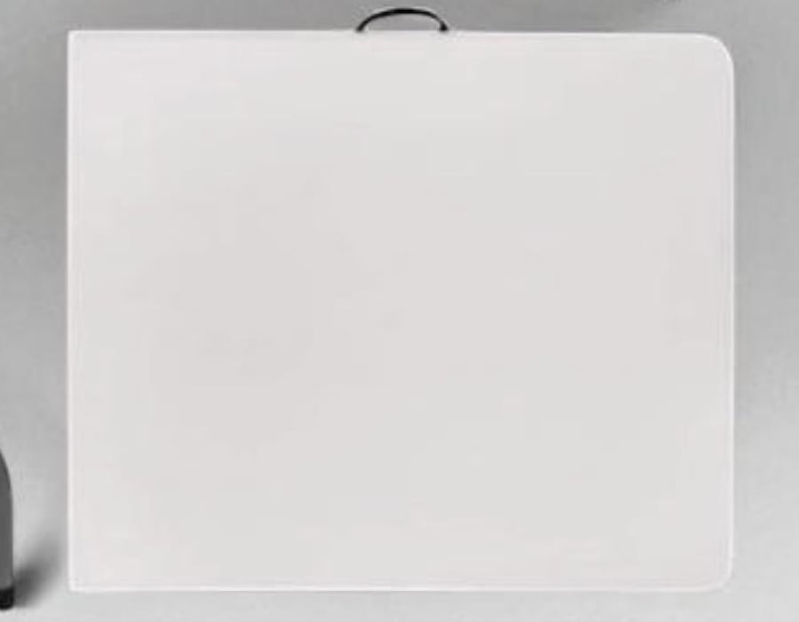 طاوله فايبر قابلة للطي أبيض (150سم)