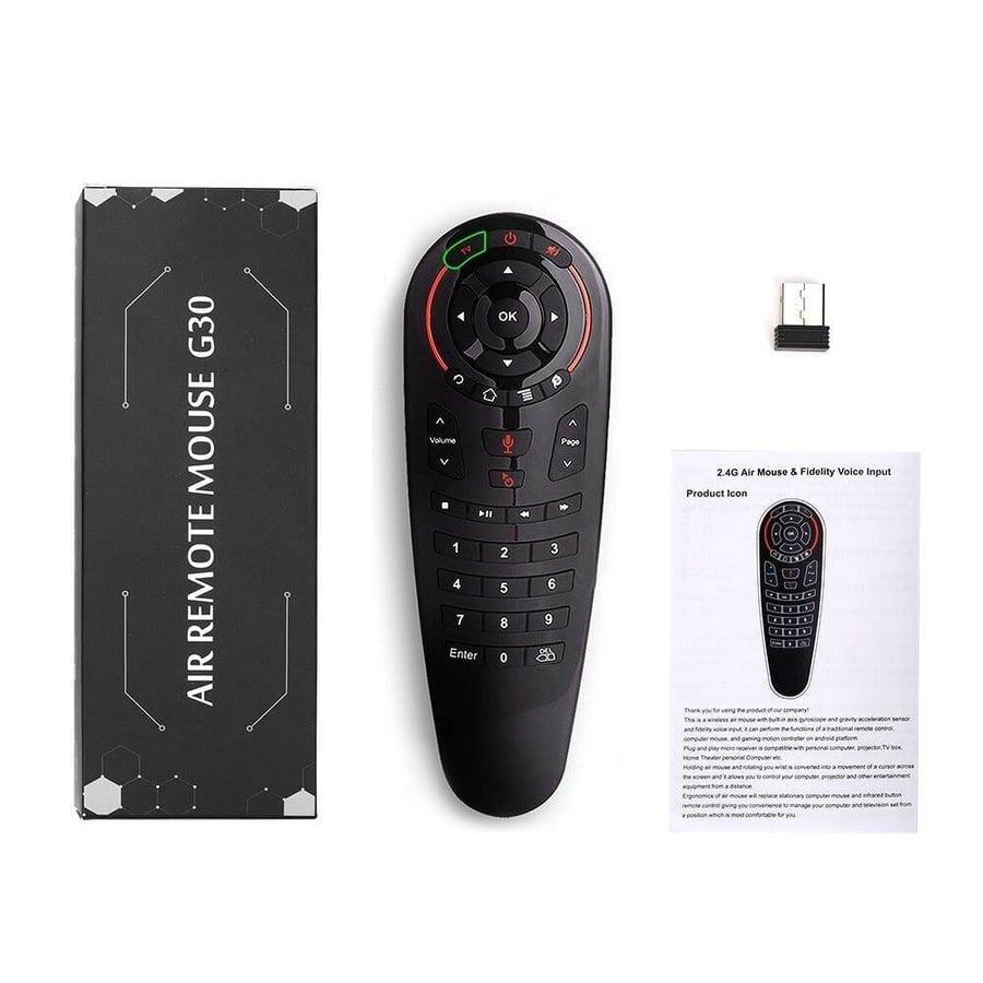 Amazing remote with wireless mouse and programming system for any other remote with Google voice support