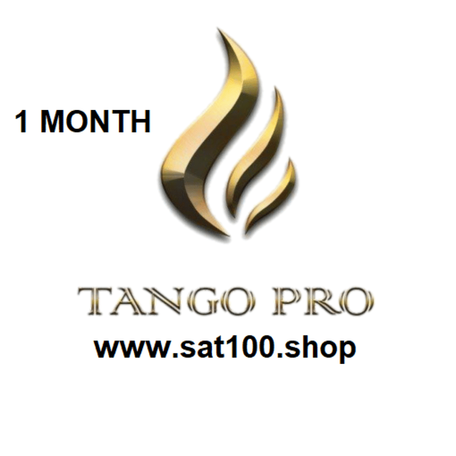 Recharge card for TANGO Pro activation 1 month