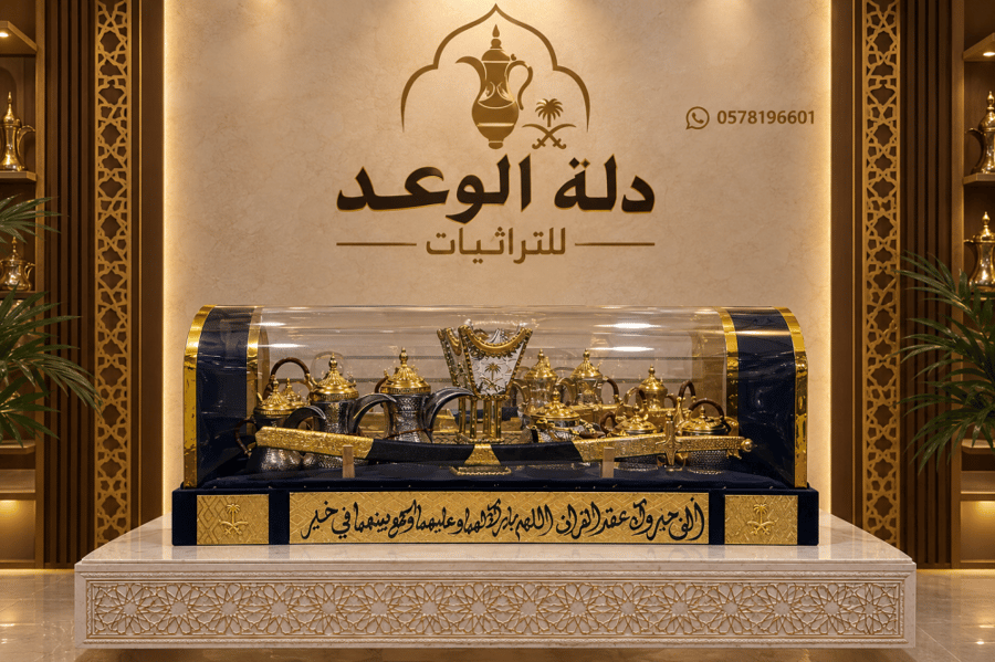 بوكس اهداء ملكي كحلي