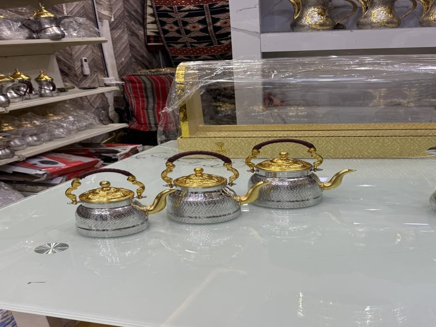 طقم أباريق المنيوم ( عرض اليوم الوطني)