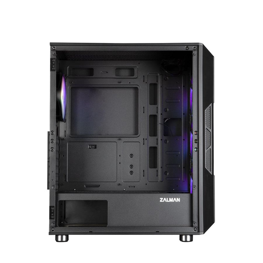 كيس كمبيوتر للالعاب i3neo black من zalman اللون اسود