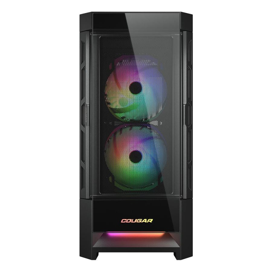 كيس كمبيوتر للالعاب DUOFACE RGB من cougar لون اسود