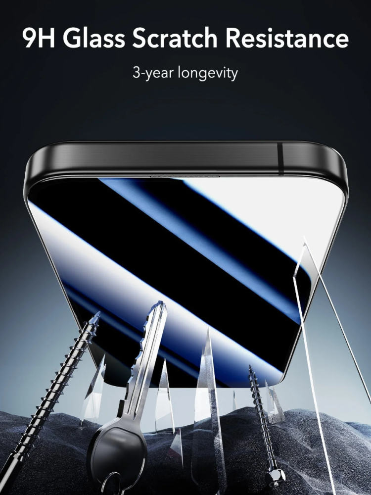 واقي شاشة الخصوصية UltraFit Armorite لجهاز  Samsung Galaxy 525 Ultra عبوة من 3 قطع