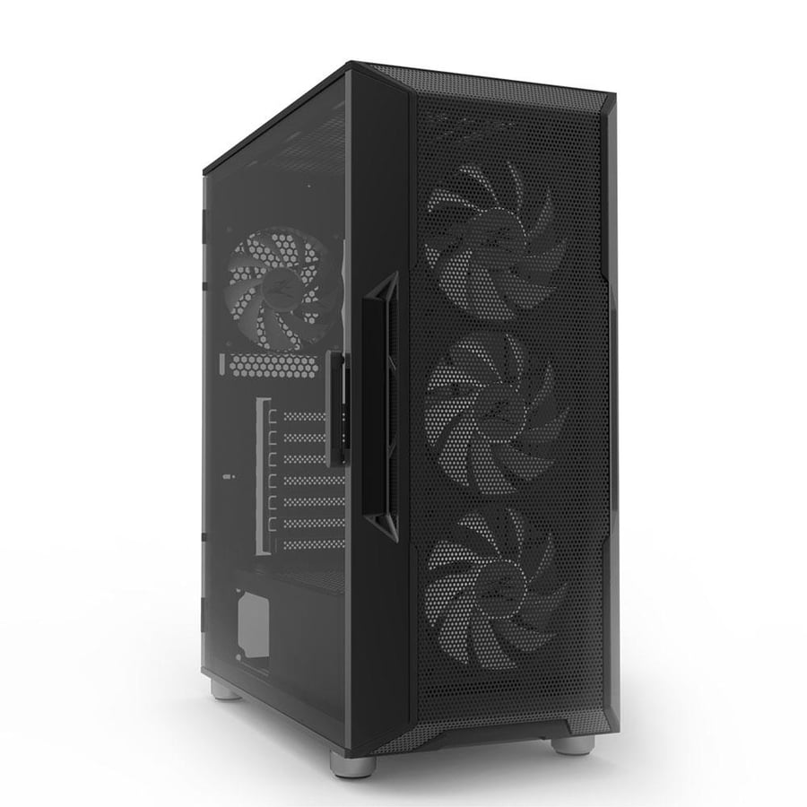 كيس كمبيوتر للالعاب i3neo black من zalman اللون اسود