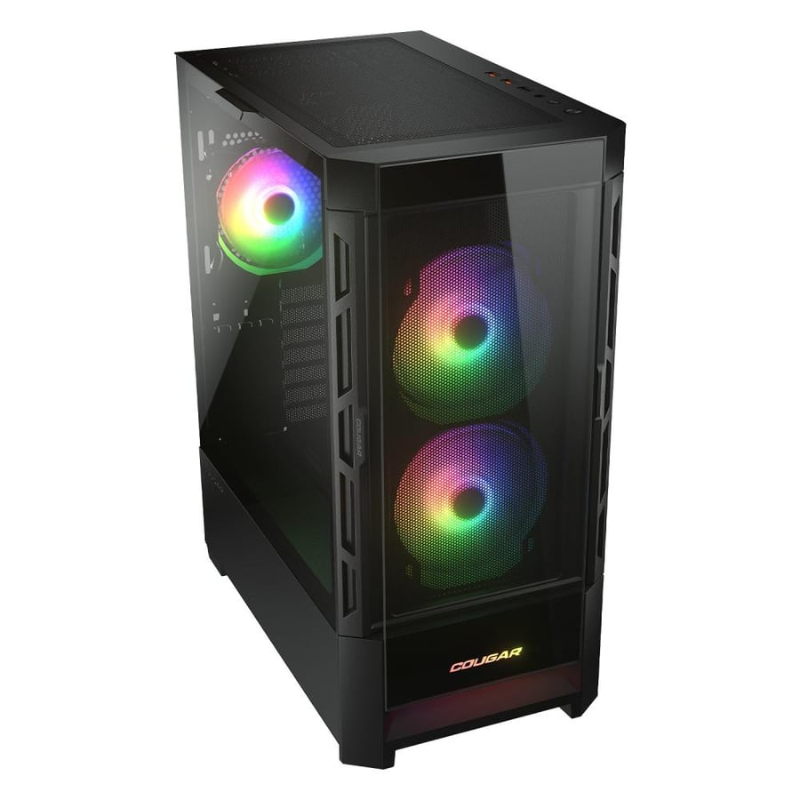 كيس كمبيوتر للالعاب DUOFACE RGB من cougar لون اسود