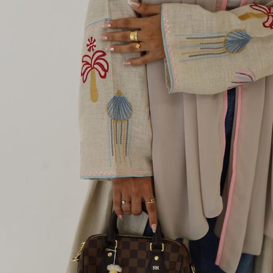 عباية بطابع سعودي