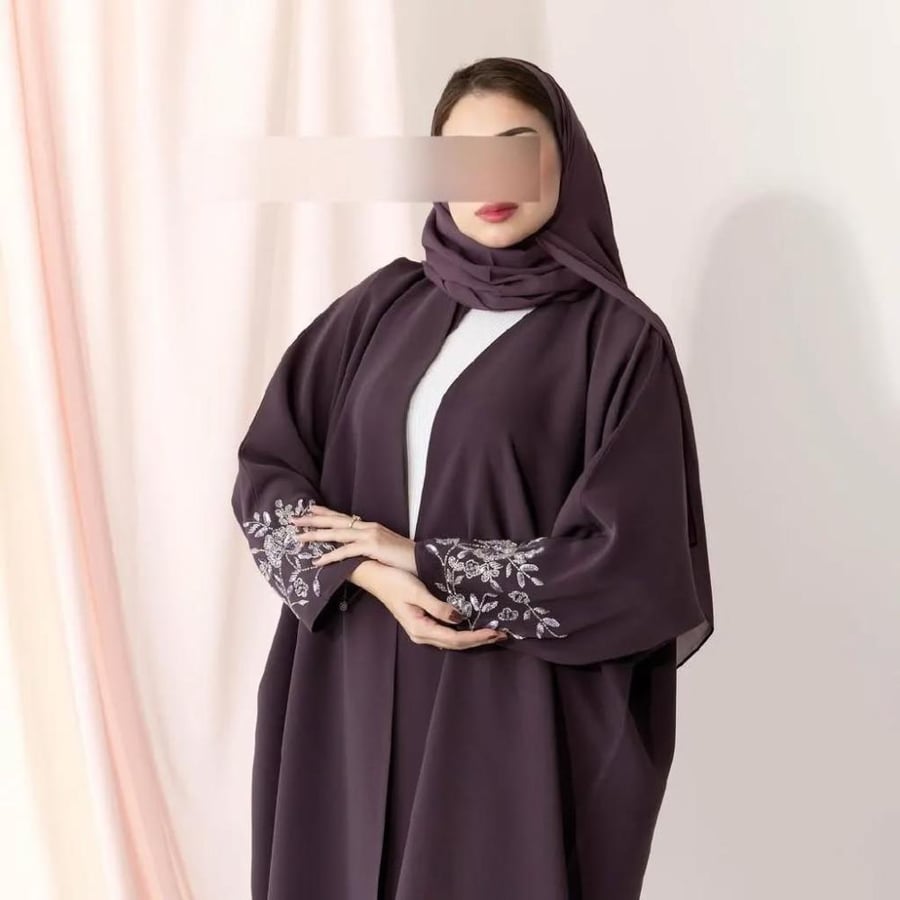 أزياء عبايات عبايات مطرزة عبايات شتوية عبايةمميزة