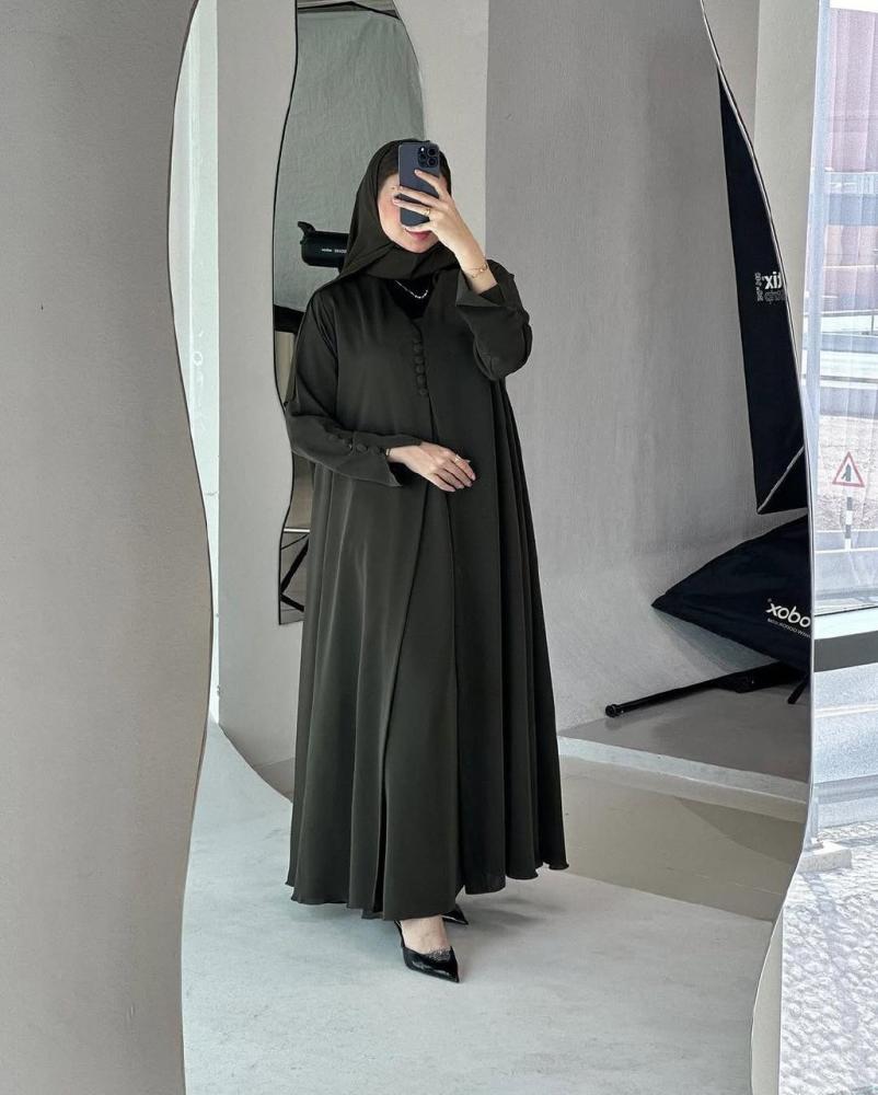 عباية ملونة