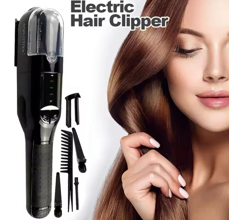 جهاز إزالة الشعر التآلف الجاف الاحترافي للنساء، آلة تشذيب الشعر بأطراف منقسمة٠