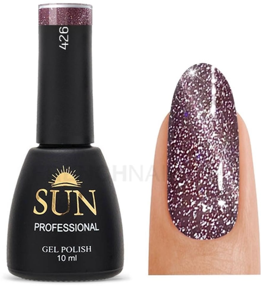 SUN Professional Reflective Cat Eye Gel polish №426, 10 ml