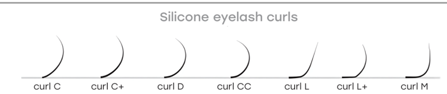 Lovely: Silicone 16 lines, C+ CURL