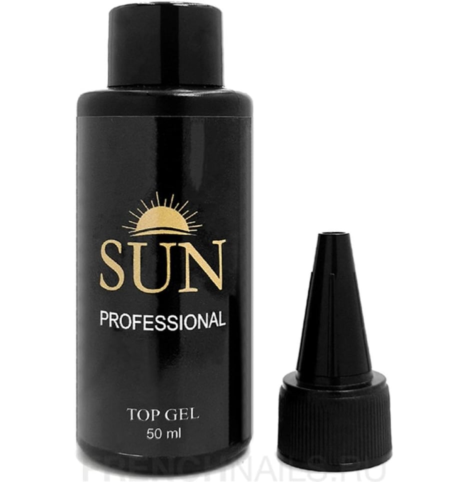 SUN Professional No-Wipe Top Coat, 10/30/50 ml