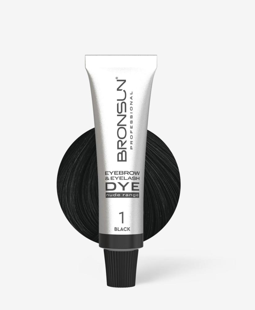 BRONSUN: NUDE RANGE Eyebrow and Eyelash Cream Dye, 15 ml
