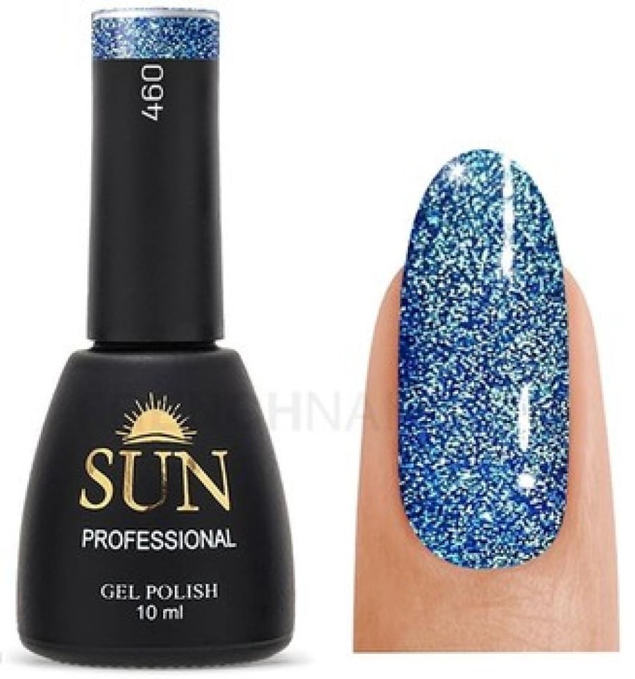 SUN Professional Reflective Gel polish №460, 10 ml