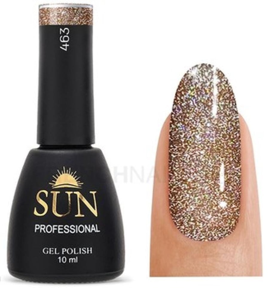 SUN Professional Reflective Gel polish №463, 10 ml
