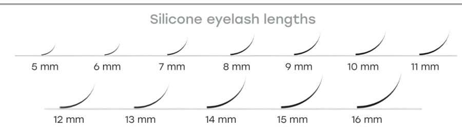 Lovely: Silicone, 16 lines - C CURL