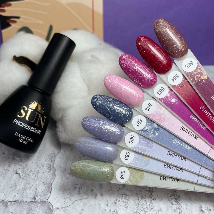 SUN Professional Vintage Gel polish №564, 10 ml
