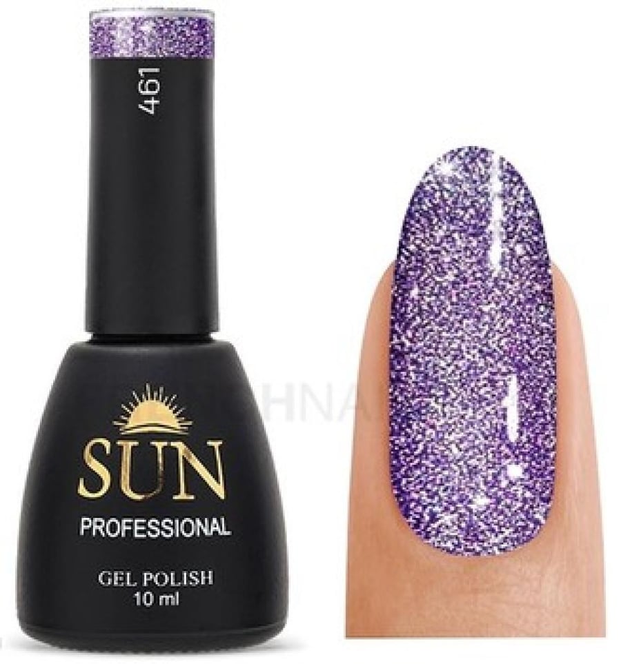 SUN Professional Reflective Gel polish №461, 10 ml