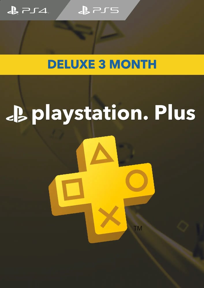 اشتراك سوني بلس ديلوكس 3 اشهر| Playstation plus 5 Deluxe