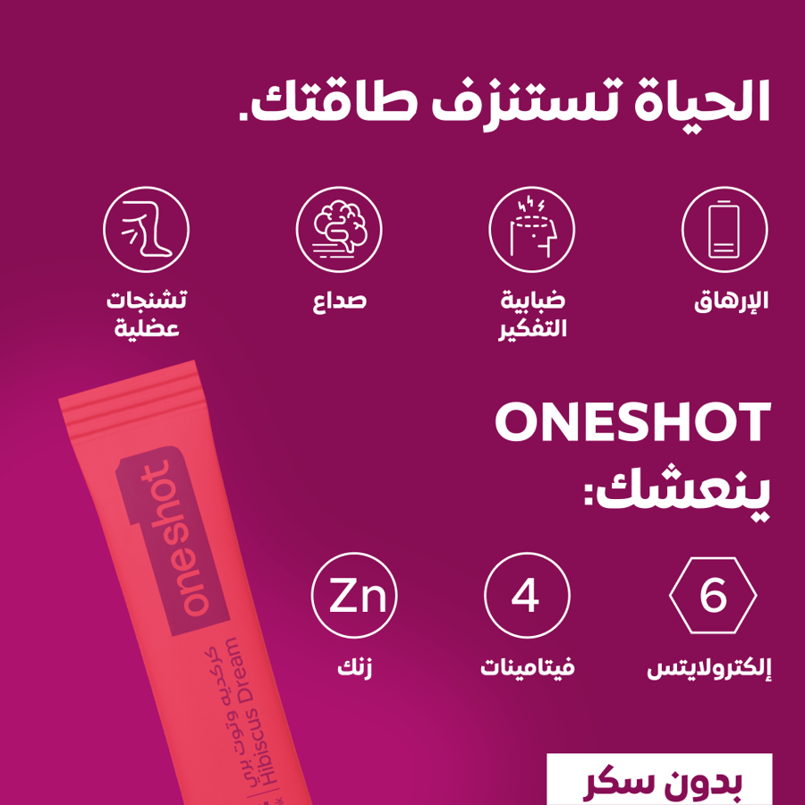 باقة ٣- بنكهة الكركديه