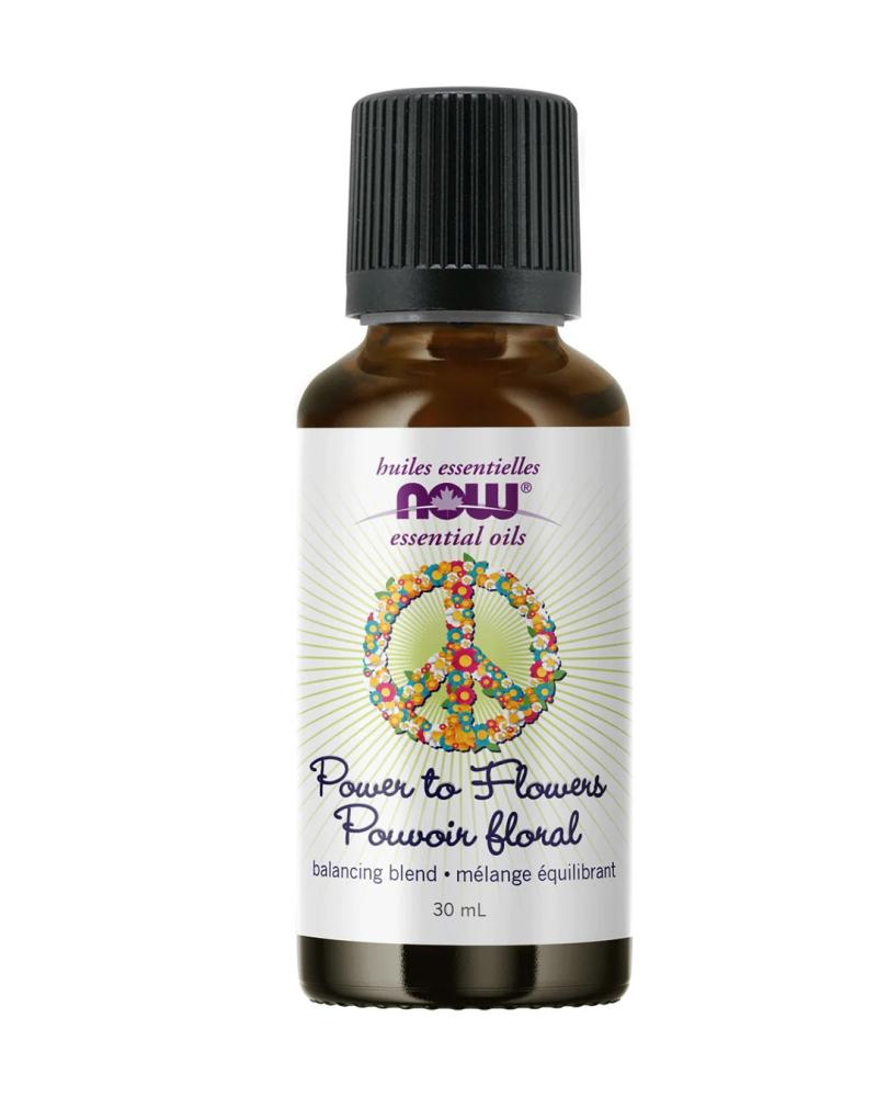 Now Power to Flowers Essential Oil Blend 30mL