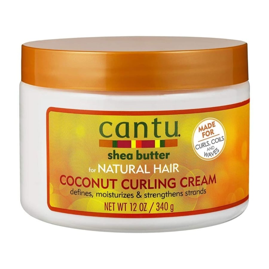 كريم كانتو لتجعيد الشعر بزبدة الشيا وجوز الهند 340 جم - Cantu Shea Butter Coconut Curling Cream 340 g