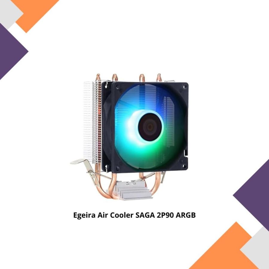 Egeira Air Cooler SAGA 2P90 ARGB
